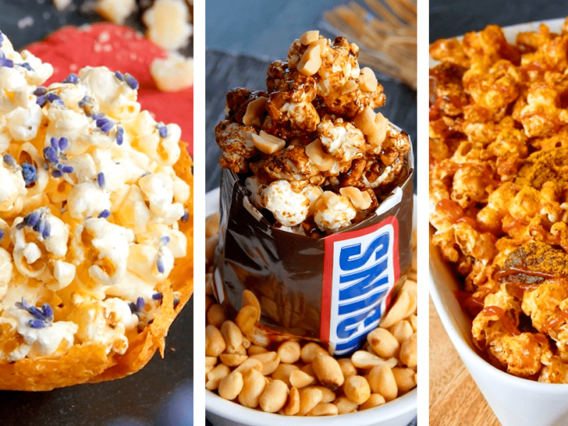 6 recettes divines de pop-corn : le maïs à éclater est si polyvalent