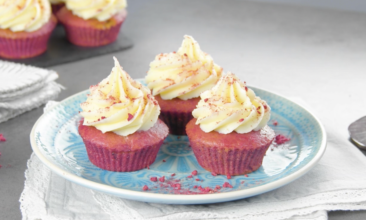muffins à la betterave rouge