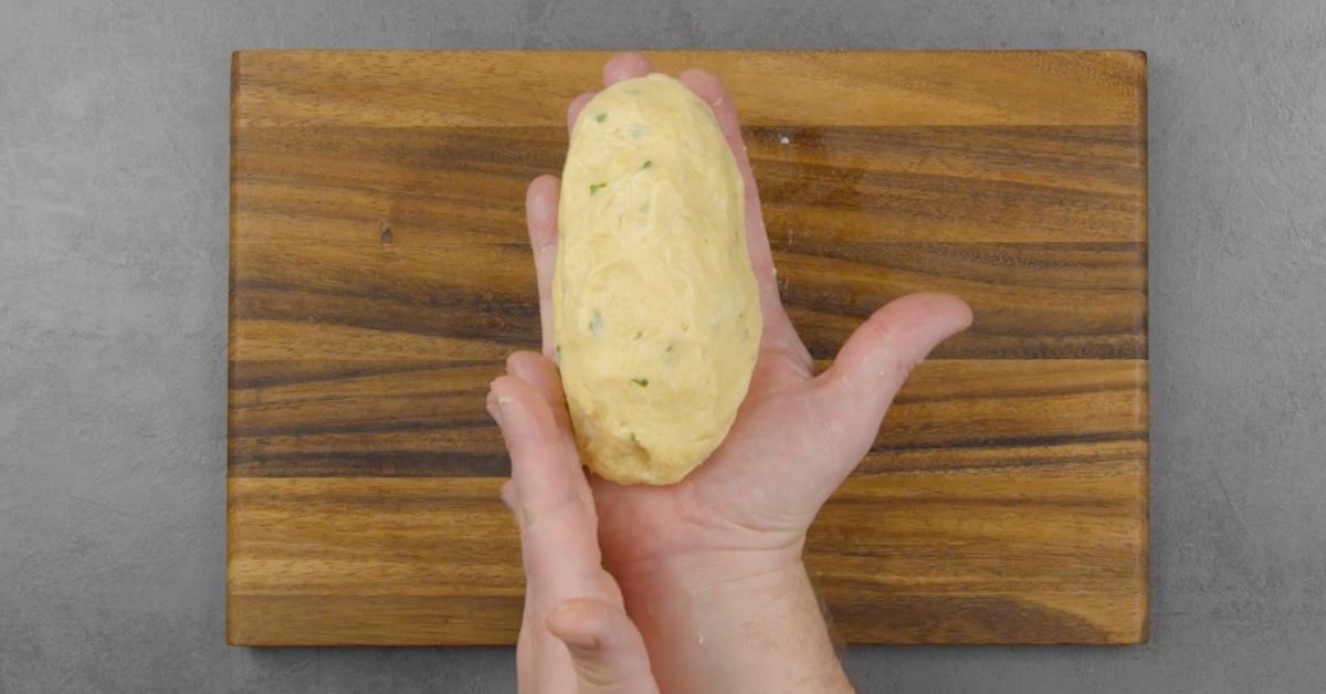 refermer les chaussons de pommes de terre
