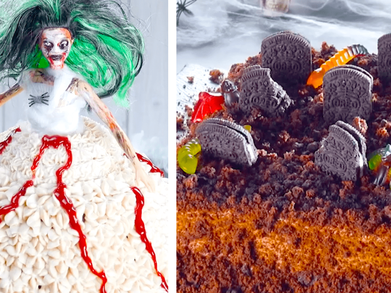 5 recettes effrayantes pour Halloween | gâteaux simples pour Halloween