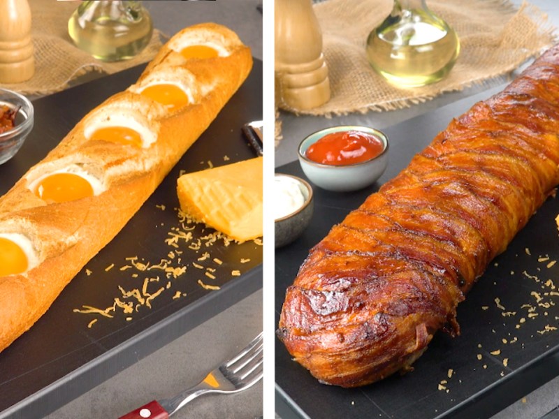 3 recettes épiques de baguettes garnies