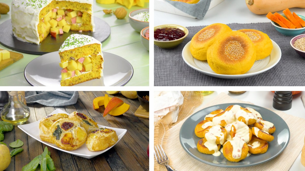 6 recettes avec des citrouilles | Recettes avec des courges | Plats d'automne
