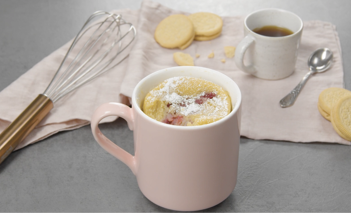 Mugcake oreo framboise