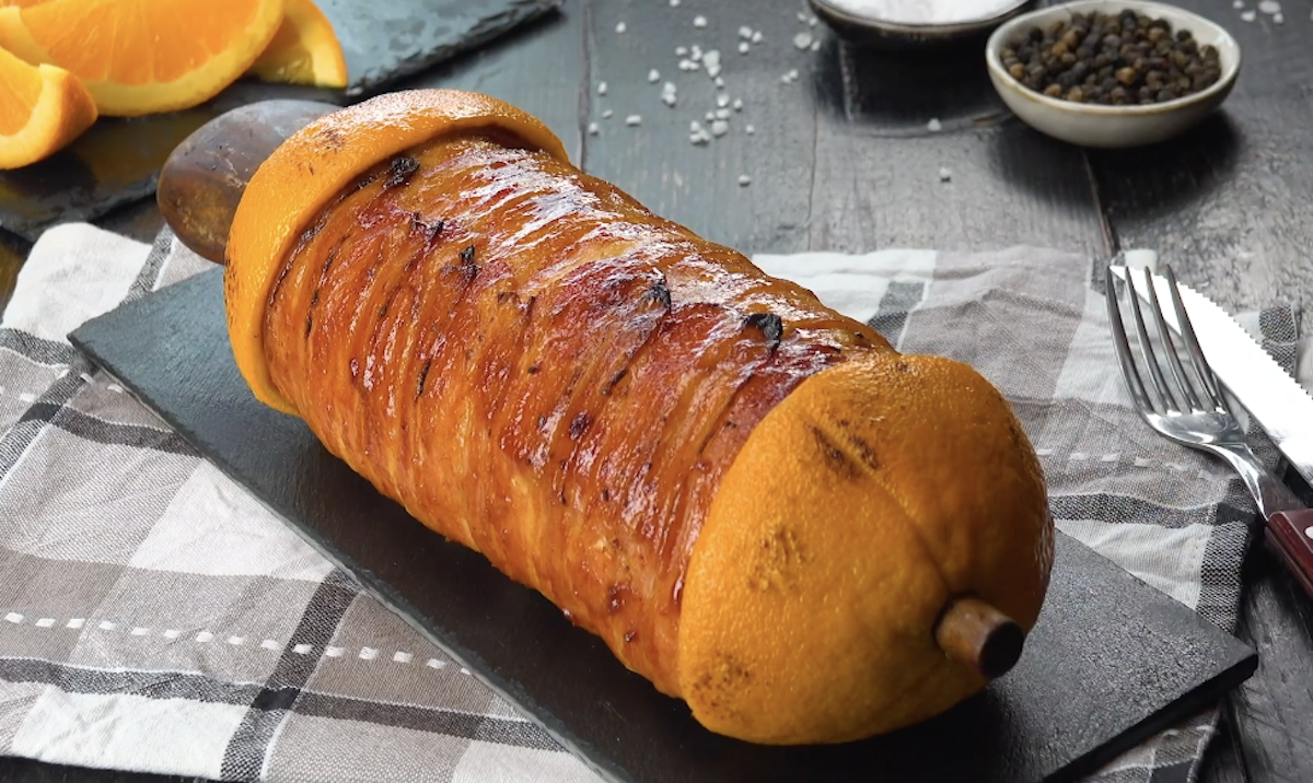 Cordon bleu à la broche